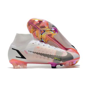 Nike Mercurial Superfly VIII Elite DF FG Rawdacious Bílá Červená Růžová